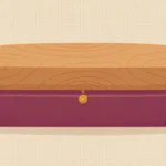 What Makes a Blockchain a Layer 2? - illustration: a warm wooden platform resting securely on top of a larger solid mulberry base block